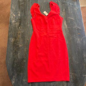 Bright coral Ann Taylor size 2 dress